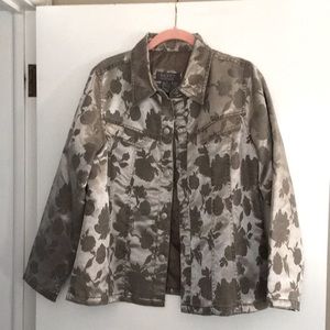 Adorable metallic jacket